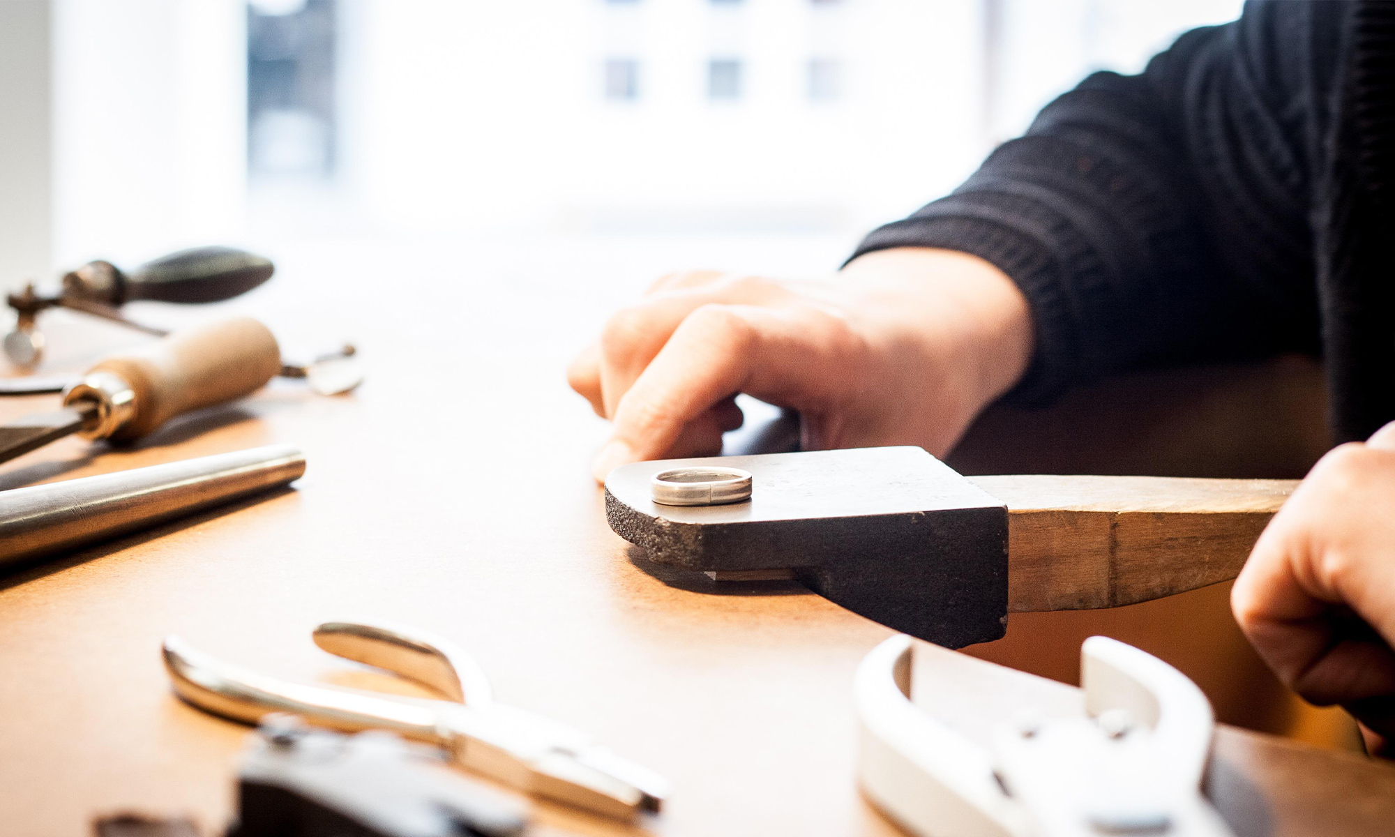 Goldschmiede - Arbeitsplatz