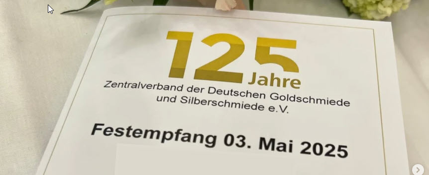hrung für besondere Leistungen für unser Handwerk bei der 125-jährigen Jubiläumsfeier im Haus des Handwerks des ZDH in Berlin.
